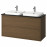 Доставка из Польши ANGSJON / BACKSJON szaf umyw z szufladami/umyw/baterie, brazowy imit. debu/czarny imitacja marmuru, 122x49x71 cm ИКЕА-19521632, ЕВРОИКЕА Калининград
