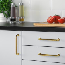 Доставка из Польши ⭐⭐⭐⭐⭐ BAGGANAS uchwyt, kolor mosiadzu, 143 mm,ИКЕА-00338407, Евро Икеа Калининград