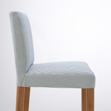 Доставка из Польши ⭐⭐⭐⭐⭐ BERGMUND Барный стул со спинкой, имитация дуб/Rommele темно-синий/белый, 62 cm,ИКЕА-29399773, Евро Икеа Калининград