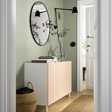 Доставка из Польши ⭐⭐⭐⭐⭐ BESTA kombinacja z drzwiami, bialy/Bjorkoviken/Mejarp okl brzoz, 120x42x74 cm,ИКЕА-69421442, Евро Икеа Калининград