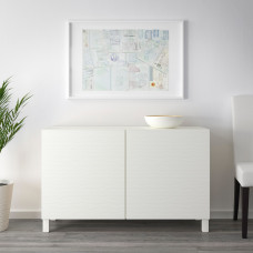 Доставка из Польши ⭐⭐⭐⭐⭐ BESTA kombinacja z drzwiami, bialy/Laxviken/Stubbarp bialy, 120x42x74 cm,ИКЕА-49209989, Евро Икеа Калининград