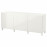 Доставка из Польши BESTA kombinacja z drzwiami, bialy/Selsviken/Stubbarp polysk/biel, 180x42x74 cm ИКЕА-89139819, ЕВРОИКЕА Калининград