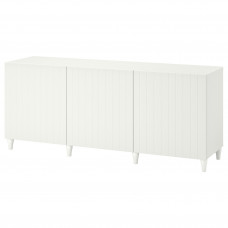 Доставка из Польши BESTA kombinacja z drzwiami, bialy/Sutterviken/Kabbarp bialy, 180x42x74 cm ИКЕА-49384351, ЕВРОИКЕА Калининград
