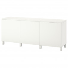 Доставка из Польши BESTA kombinacja z drzwiami, bialy/Vasterviken/Stubbarp bialy, 180x42x74 cm ИКЕА-89421747, ЕВРОИКЕА Калининград