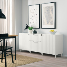 Доставка из Польши ⭐⭐⭐⭐⭐ BESTA kombinacja z szufladami, bialy/Sutterviken/Kabbarp bialy, 180x42x74 cm,ИКЕА-29412680, Евро Икеа Калининград