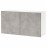 Доставка из Польши BESTA kombinacja szafek sciennych, bialy Kallviken/jasnoszary imitacja betonu, 120x42x64 cm ИКЕА-59440827, ЕВРОИКЕА Калининград