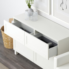 Доставка из Польши ⭐⭐⭐⭐⭐ BESTA kombinacja regalowa z drzw/szuf, bialy/Hanviken/Stubbarp bialy, 120x42x74 cm,ИКЕА-29412604, Евро Икеа Калининград