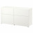 Доставка из Польши BESTA kombinacja regalowa z drzw/szuf, bialy/Lappviken bialy, 120x42x65 cm ИКЕА-79324624, ЕВРОИКЕА Калининград