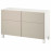 Доставка из Польши BESTA kombinacja regalowa z drzw/szuf, bialy/Lappviken/Stubbarp jasny szarobezowy, 120x42x74 cm ИКЕА-49421513, ЕВРОИКЕА Калининград