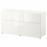 Доставка из Польши BESTA kombinacja regalowa z drzw/szuf, bialy/Selsviken polysk/biel, 120x42x65 cm ИКЕА-29324773, ЕВРОИКЕА Калининград
