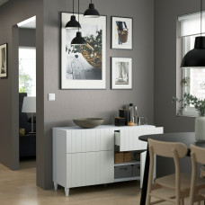 Доставка из Польши ⭐⭐⭐⭐⭐ BESTA kombinacja regalowa z drzw/szuf, bialy/Sutterviken/Kabbarp bialy, 120x42x74 cm,ИКЕА-79384887, Евро Икеа Калининград