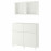 Доставка из Польши BESTA kombinacja regalowa z drzw/szuf, bialy/Sutterviken/Kabbarp biale szklo przezroczyste, 120x42x213 cm ИКЕА-99399227, ЕВРОИКЕА Калининград