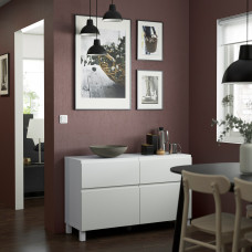 Доставка из Польши ⭐⭐⭐⭐⭐ BESTA kombinacja regalowa z drzw/szuf, bialy/Vasterviken/Stubbarp bialy, 120x42x74 cm,ИКЕА-39440244, Евро Икеа Калининград