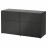 Доставка из Польши BESTA kombinacja regalowa z drzw/szuf, czarnybraz/Lappviken czarnybraz, 120x42x65 cm ИКЕА-69412621, ЕВРОИКЕА Калининград