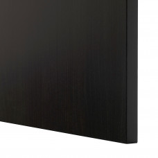 Доставка из Польши ⭐⭐⭐⭐⭐ BESTA kombinacja regalowa z drzw/szuf, czarnybraz/Lappviken/Stubbarp czarnobrazowe szklo przezroczyste, 120x42x213 cm,ИКЕА-09412493, Евро Икеа Калининград