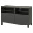 Доставка из Польши BESTA lawa TV z drzwiami, ciemnoszary/Lappviken/Stubbarp ciemnoszary, 120x42x74 cm ИКЕА-09506095, ЕВРОИКЕА Калининград