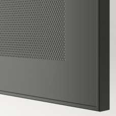 Доставка из Польши ⭐⭐⭐⭐⭐ BESTA lawa TV z drzwiami, ciemnoszary/Mortviken/Stubbarp szary, 120x42x74 cm,ИКЕА-89506096, Евро Икеа Калининград