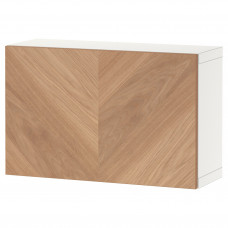 Доставка из Польши BESTA szafka z drzwiczkami, bialy/Hedeviken okl deb, 60x22x38 cm ИКЕА-39424965, ЕВРОИКЕА Калининград