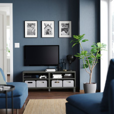 Доставка из Польши ⭐⭐⭐⭐⭐ BESTA szafka pod TV, ciemnoszary, 120x40x48 cm,ИКЕА-59504579, Евро Икеа Калининград
