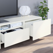 Доставка из Польши ⭐⭐⭐⭐⭐ BESTA szafka pod TV, bialy/Lappviken/Stubbarp bialy, 240x42x230 cm,ИКЕА-49411972, Евро Икеа Калининград
