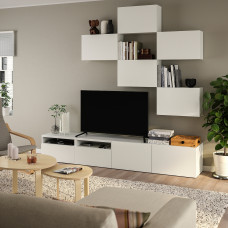 Доставка из Польши ⭐⭐⭐⭐⭐ BESTA szafka pod TV, bialy/Lappviken, 240x42x230 cm,ИКЕА-79476820, Евро Икеа Калининград