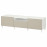 Доставка из Польши BESTA szafka pod TV, bialy/Sutterviken/Kabbarp szarobezowy, 180x42x48 cm ИКЕА-99398968, ЕВРОИКЕА Калининград