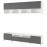 Доставка из Польши BESTA szafka pod TV, bialy/Vasterviken/Stubbarp ciemnoszary, 240x42x230 cm ИКЕА-59436019, ЕВРОИКЕА Калининград