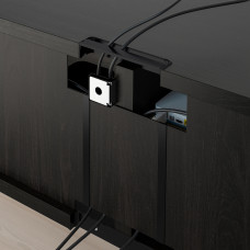 Доставка из Польши ⭐⭐⭐⭐⭐ BESTA szafka pod TV, czarnybraz, 120x40x38 cm,ИКЕА-90294512, Евро Икеа Калининград