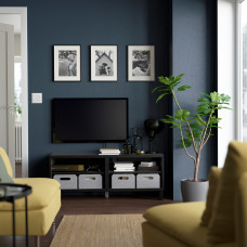Доставка из Польши ⭐⭐⭐⭐⭐ BESTA szafka pod TV, czarnybraz, 120x40x48 cm,ИКЕА-49061228, Евро Икеа Калининград