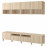 Доставка из Польши BESTA szafka pod TV, dab bejcowany na bialo/Lappviken/Stubbarp dab bejcowany na bialo, 240x42x230 cm ИКЕА-39411958, ЕВРОИКЕА Калининград