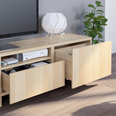 Доставка из Польши ⭐⭐⭐⭐⭐ BESTA szafka pod TV, dab bejcowany na bialo/Lappviken/Stubbarp dab bejcowany na bialo, 240x42x230 cm,ИКЕА-79411975, Евро Икеа Калининград