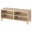 Доставка из Польши BESTA szafka pod TV, imitacja debu bejcowanego na bialo, 120x40x48 cm ИКЕА-09061230, ЕВРОИКЕА Калининград