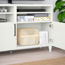 Доставка из Польши ⭐⭐⭐⭐⭐ BESTA lawa TV z drzwiami, bialy/Studsviken/Kabbarp bialy, 120x42x76 cm,ИКЕА-49421565, Евро Икеа Калининград