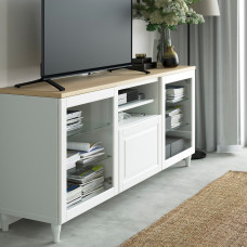 Доставка из Польши ⭐⭐⭐⭐⭐ BESTA gorny panel na TV, okl deb, 180x42 cm,ИКЕА-80496365, Евро Икеа Калининград