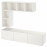 Доставка из Польши BESTA / EKET szafka pod TV, bialy/Selsviken polysk/biel, 180x42x185 cm ИКЕА-69476825, ЕВРОИКЕА Калининград