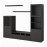 Доставка из Польши BESTA / LACK szafka pod TV, czarnybraz, 240x42x193 cm ИКЕА-79398747, ЕВРОИКЕА Калининград