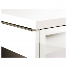 ⭐⭐⭐⭐⭐ BESTA BURS Рабочий стол, половина белый, 120x40 cm,IKEA-70245339, Евро Икеа Калининград