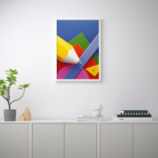 Доставка из Польши ⭐⭐⭐⭐⭐ BILD плакат, Geometria, 50x70 cm,ИКЕА-60442217, Евро Икеа Калининград