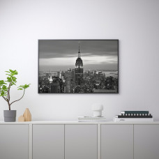 Доставка из Польши ⭐⭐⭐⭐⭐ BILD плакат, Manhattan Skyline, 61x91 cm,ИКЕА-70442269, Евро Икеа Калининград