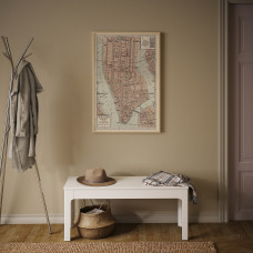 Доставка из Польши ⭐⭐⭐⭐⭐ BILD плакат, Manhattan mapa II, 61x91 cm,ИКЕА-30441790, Евро Икеа Калининград