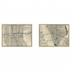 Доставка из Польши BILD плакат, Manhattan mapy, 40x30 cm ИКЕА-90436130, ЕВРОИКЕА Калининград