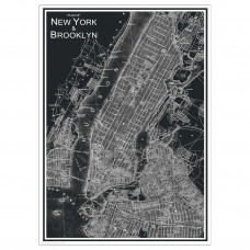 Доставка из Польши BILD плакат, New York City New, 50x70 cm ИКЕА-80435857, ЕВРОИКЕА Калининград