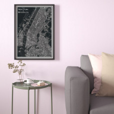 Доставка из Польши ⭐⭐⭐⭐⭐ BILD плакат, New York City New, 50x70 cm,ИКЕА-80435857, Евро Икеа Калининград