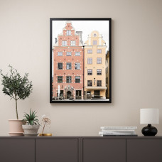 Доставка из Польши ⭐⭐⭐⭐⭐ BILD плакат, Stortorget, Sztokholm, 50x70 cm,ИКЕА-00553246, Евро Икеа Калининград