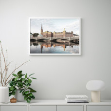 Доставка из Польши ⭐⭐⭐⭐⭐ BILD плакат, most Vasa, Sztokholm, 70x50 cm,ИКЕА-00553251, Евро Икеа Калининград