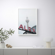 Доставка из Польши ⭐⭐⭐⭐⭐ BILD плакат, perspektywa ulicy, Berlin, 50x70 cm,ИКЕА-10511802, Евро Икеа Калининград