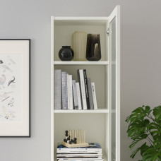 Доставка из Польши ⭐⭐⭐⭐⭐ BILLY / OXBERG regal z drzw panelowymi/szklanymi, bialy/szklo, 40x30x202 cm,ИКЕА-39287421, Евро Икеа Калининград
