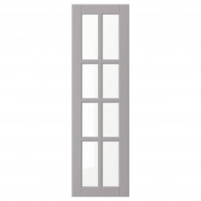 Доставка из Польши BODBYN drzwi szklane, szary, 30x100 cm ИКЕА-10485030, ЕВРОИКЕА Калининград