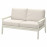 Доставка из Польши BONDHOLMEN sofa 2-osobowa, na zewnatrz, bialy/bezowy/Froson/Duvholmen bezowy ИКЕА-19549749, ЕВРОИКЕА Калининград