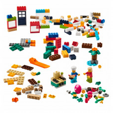 Доставка из Польши ⭐⭐⭐⭐⭐ BYGGLEK Набор кубиков LEGO® 201 штука, разные цвета,ИКЕА-20436888, Евро Икеа Калининград
